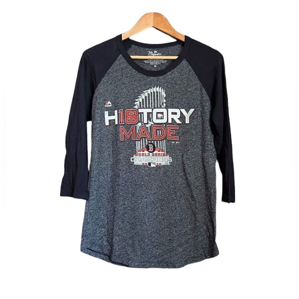 NWT! Majestic Boston Red Sox champions tee